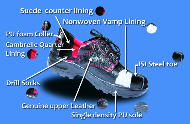 Manufacturer of safety shoes